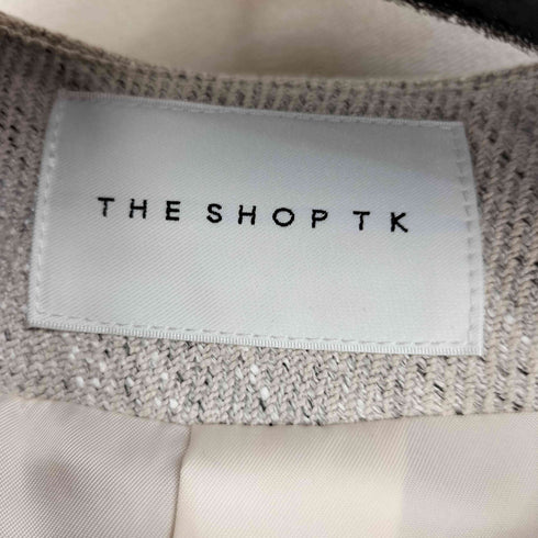 ザショップティーケー THE SHOP TK セレモニー 入卒 SETUP可 ミックスツイードノーカラージャケット レディース JPN:M