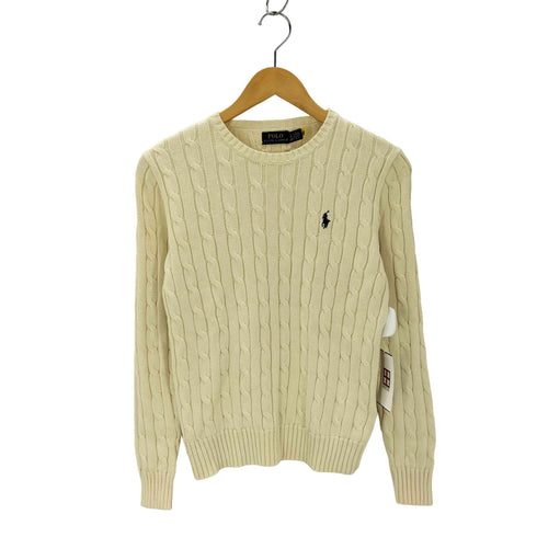 ポロラルフローレン POLO RALPH LAUREN ポニー刺繍 ケーブルニット レディース SP CH