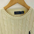 ポロラルフローレン POLO RALPH LAUREN ポニー刺繍 ケーブルニット レディース SP CH