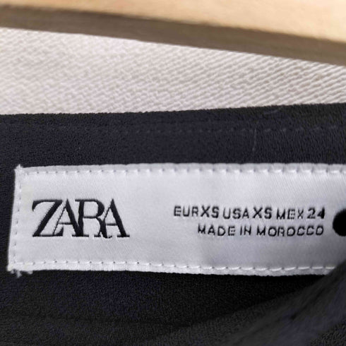 ザラ ZARA FLARED PANTS フレア スラックスパンツ レディース XS