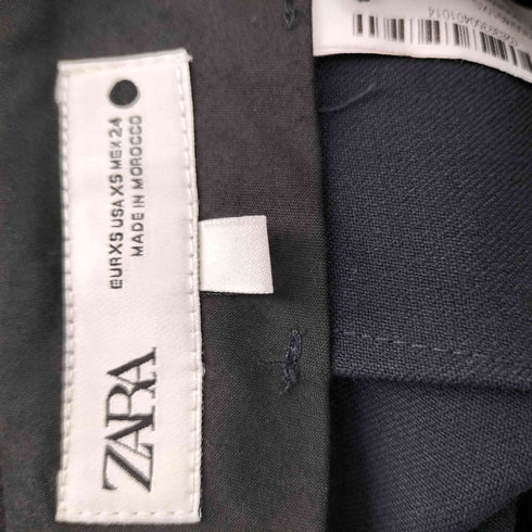 ザラ ZARA KYULOT SHIM アシンメトリーデザイン ワイドパンツ レディース XS