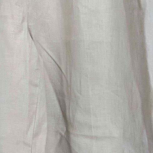 ザラ ZARA シングルタック リネン スラックスパンツ レディース XS
