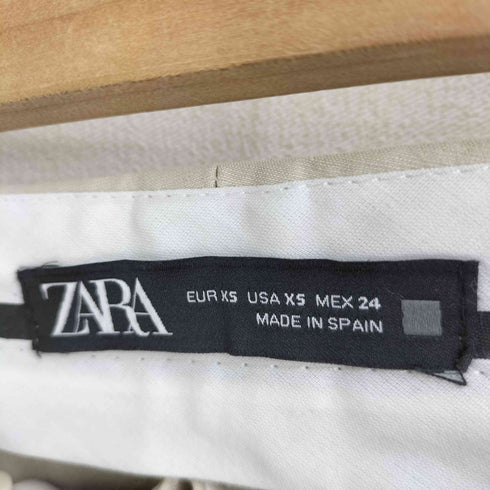 ザラ ZARA HIGH WAIST WIDE LEG PANTS ハイウエストワイドレッグパンツ レディース XS