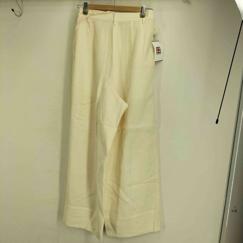 カレンテージ CURRENTAGE 2タック センタープレスフレアパンツ レディース JPN:1