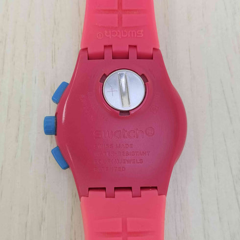 スウォッチ Swatch Chrono Plastic Pink クロノ プラスチック 腕時計 レディース