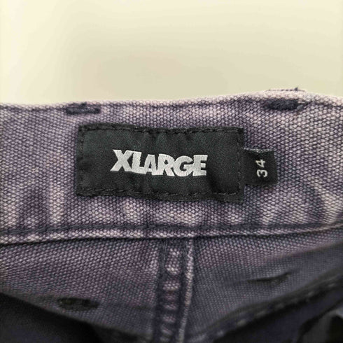 エクストララージ XLARGE 23SS OVERDYED WORK PANTS オーバーダイ ダブルニー ワークパンツ メンズ 34