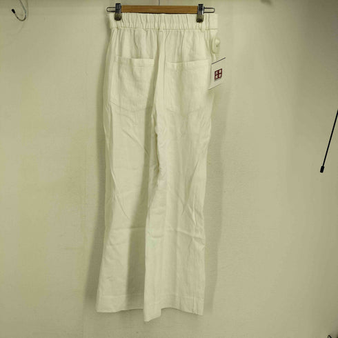 ザラ ZARA コットンリネン ワイドパンツ レディース XS