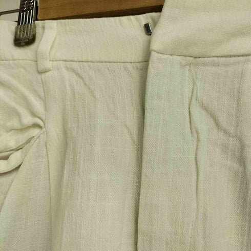 ザラ ZARA コットンリネン ワイドパンツ レディース XS
