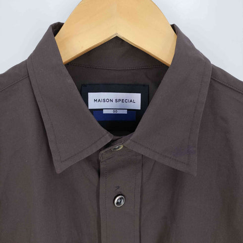 メゾンスペシャル MAISON SPECIAL Prime-Over Shirt プライム オーバーシャツ メンズ 00