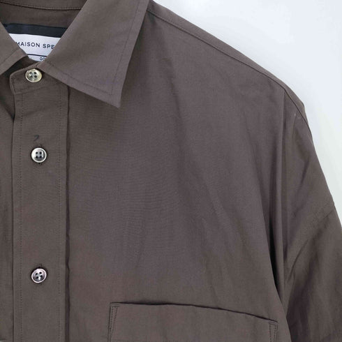 メゾンスペシャル MAISON SPECIAL Prime-Over Shirt プライム オーバーシャツ メンズ 00