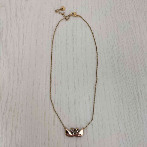 スワロフスキー SWAROVSKI Iconic Swan Double スワン ネックレス レディース