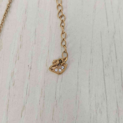 スワロフスキー SWAROVSKI Iconic Swan Double スワン ネックレス レディース