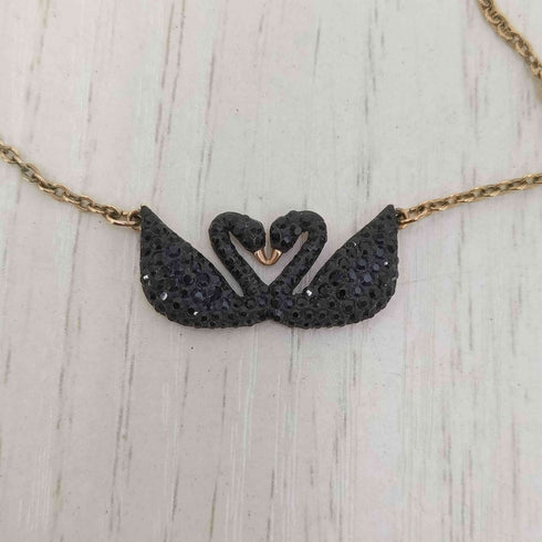スワロフスキー SWAROVSKI Iconic Swan Double スワン ネックレス レディース