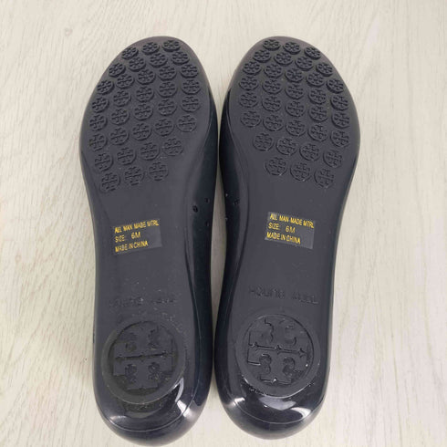 トリーバーチ TORY BURCH RESIN JELLLY REVA バレエ フラットシューズ レディース 6M