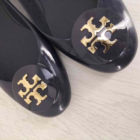 トリーバーチ TORY BURCH RESIN JELLLY REVA バレエ フラットシューズ レディース 6M