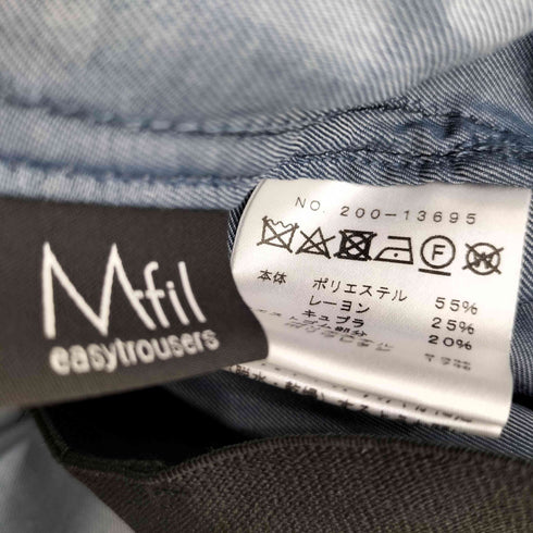Mfil バギーイージートラウザーズ レディース JPN:36