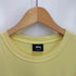 ステューシー Stussy メキシコ製 ストックロゴ スリーブ切替 クルーネック S/S Tシャツ メンズ import:L