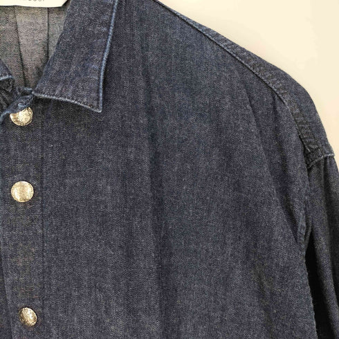 レアセル rehacer Bloom Leather Pocket Shirt-Jacket ブルーム レザー ポケット シャツ ジャケット メンズ JPN:S
