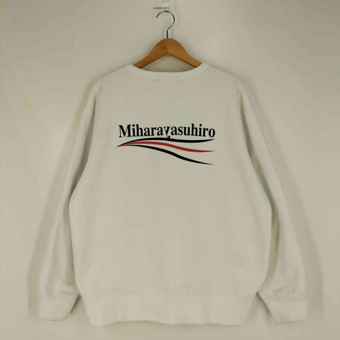 ミハラヤスヒロ MIHARA YASUHIRO バックプリント クルーネックスウェット メンズ JPN:3