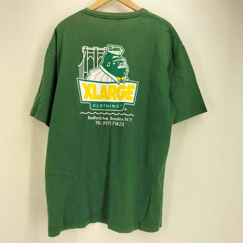 エクストララージ XLARGE プリント クルーネック 半袖 Tシャツ メンズ JPN:XL