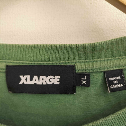 エクストララージ XLARGE プリント クルーネック 半袖 Tシャツ メンズ JPN:XL