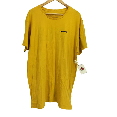 パタゴニア patagonia ボックスロゴ オーガニックコットンTシャツ メンズ import:XXL