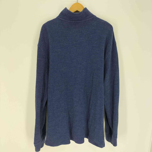 ポロラルフローレン POLO RALPH LAUREN ポニー刺繍 ハーフジップ プルオーバー スウェット メンズ import:XL