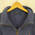 ポロラルフローレン POLO RALPH LAUREN ポニー刺繍 ハーフジップ プルオーバー スウェット メンズ import:XL