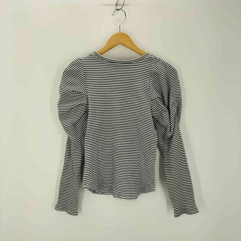 スナイデル snidel パフスリーブ ワッフルトップス レディース ONE SIZE