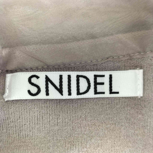 スナイデル snidel ボウタイニットプルオーバー レディース ONE SIZE