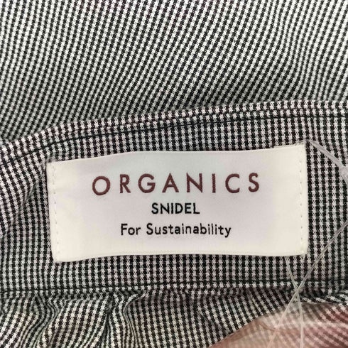 スナイデル snidel ORGANICS エンブロイダリーカラーミニワンピース レディース ONE SIZE