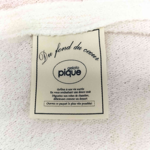 ジェラートピケ gelato pique ルームウェア セットアップ レディース ONE SIZE