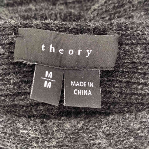 セオリー theory 畦編み ボートネックニット レディース M