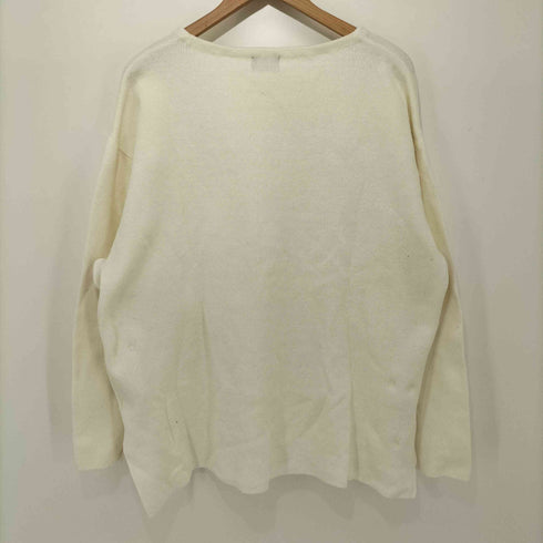 グリーンレーベルリラクシング GREEN LABEL RELAXING 21AW コットン ミラノ ボートネック ニット レディース JPN:S