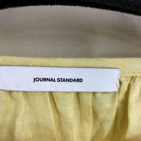 ジャーナルスタンダード JOURNAL STANDARD リネン100 ギャザースリーブ スキッパー ブラウス レディース FREE