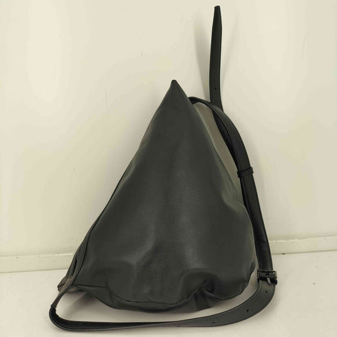 ディスコードヨウジヤマモト discord Yohji Yamamoto 25SS Round Shoulder (S) ラウンド ショルダー カウレザー バッグ メンズ