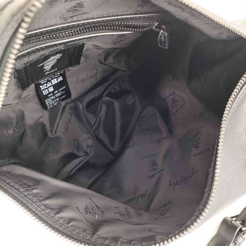 ディスコードヨウジヤマモト discord Yohji Yamamoto 25SS Round Shoulder (S) ラウンド ショルダー カウレザー バッグ メンズ
