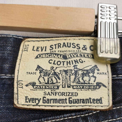 リーバイス Levis 日本製 ボタン裏J54刻印 ジップフライ ストレートデニムパンツ メンズ W30