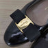 サルヴァトーレフェラガモ Salvatore Ferragamo フェラガモリボン エナメルパンプス レディース US:7