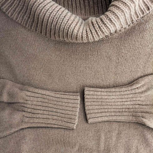 エムエイチエル MHL. ROUGH WOOL HEMP タートルネック ニット レディース JPN:2
