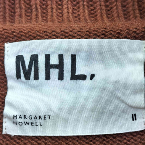 エムエイチエル MHL. ROUGH WOOL HEMP タートルネック ニット レディース JPN:2
