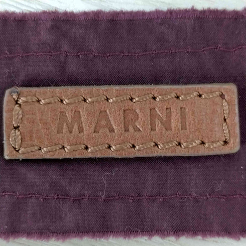 マルニ MARNI レザー・リボンチョーカー レディース