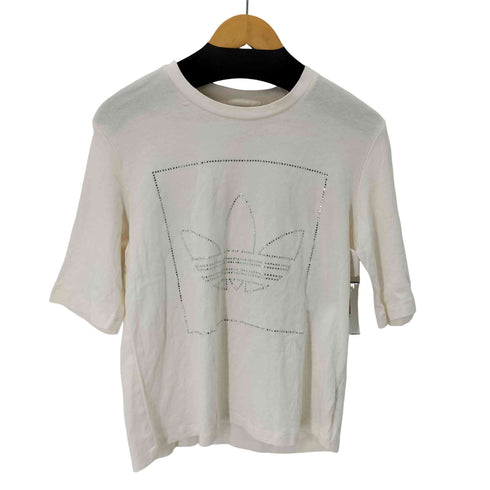 アディダス adidas ラインストーン S/S Tシャツ レディース 2XOT