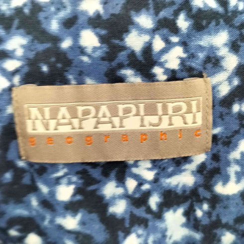 ナパピリ NAPAPIJRI 総柄 S/S シャツ メンズ JPN:L