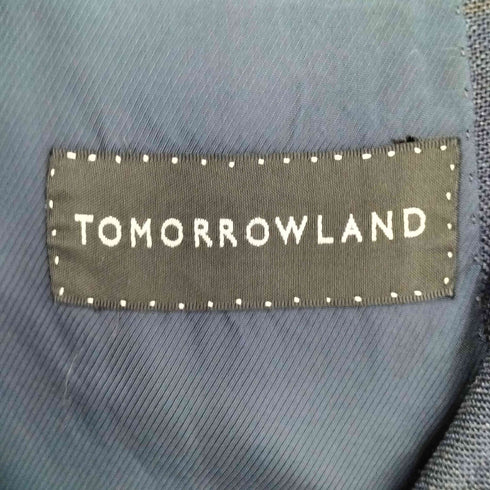 トゥモローランド TOMORROWLAND 2Bチェックテーラードジャケット メンズ 46