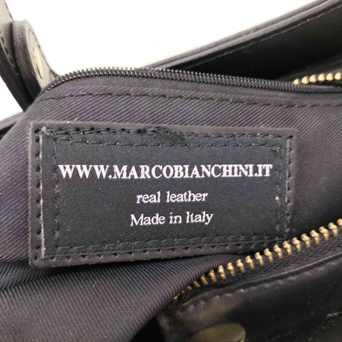 MARCOBIANCHINI イタリア製 レザー ハンドバッグ レディース