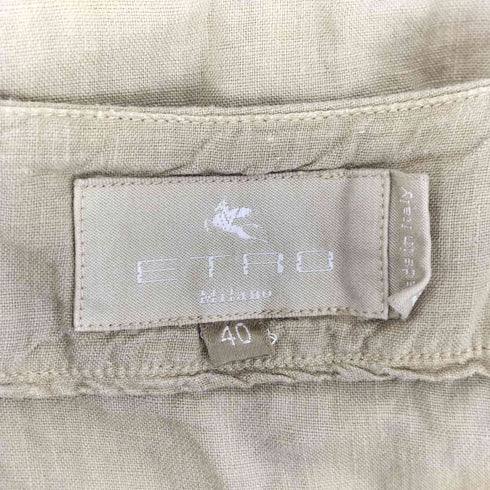 エトロ ETRO リネンロングスカート レディース JPN:40