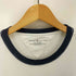 トミーヒルフィガー TOMMY HILFIGER ロゴ 刺繍 アイコン ライン 切替 リンガー S/S Tシャツ メンズ import:XL