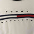 トミーヒルフィガー TOMMY HILFIGER ロゴ 刺繍 アイコン ライン 切替 リンガー S/S Tシャツ メンズ import:XL