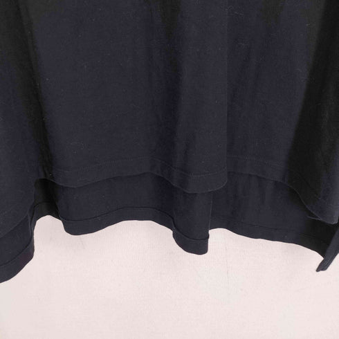 トラバイユマニュアル TRAVAIL MANUEL クラシック天竺スリットTシャツ レディース